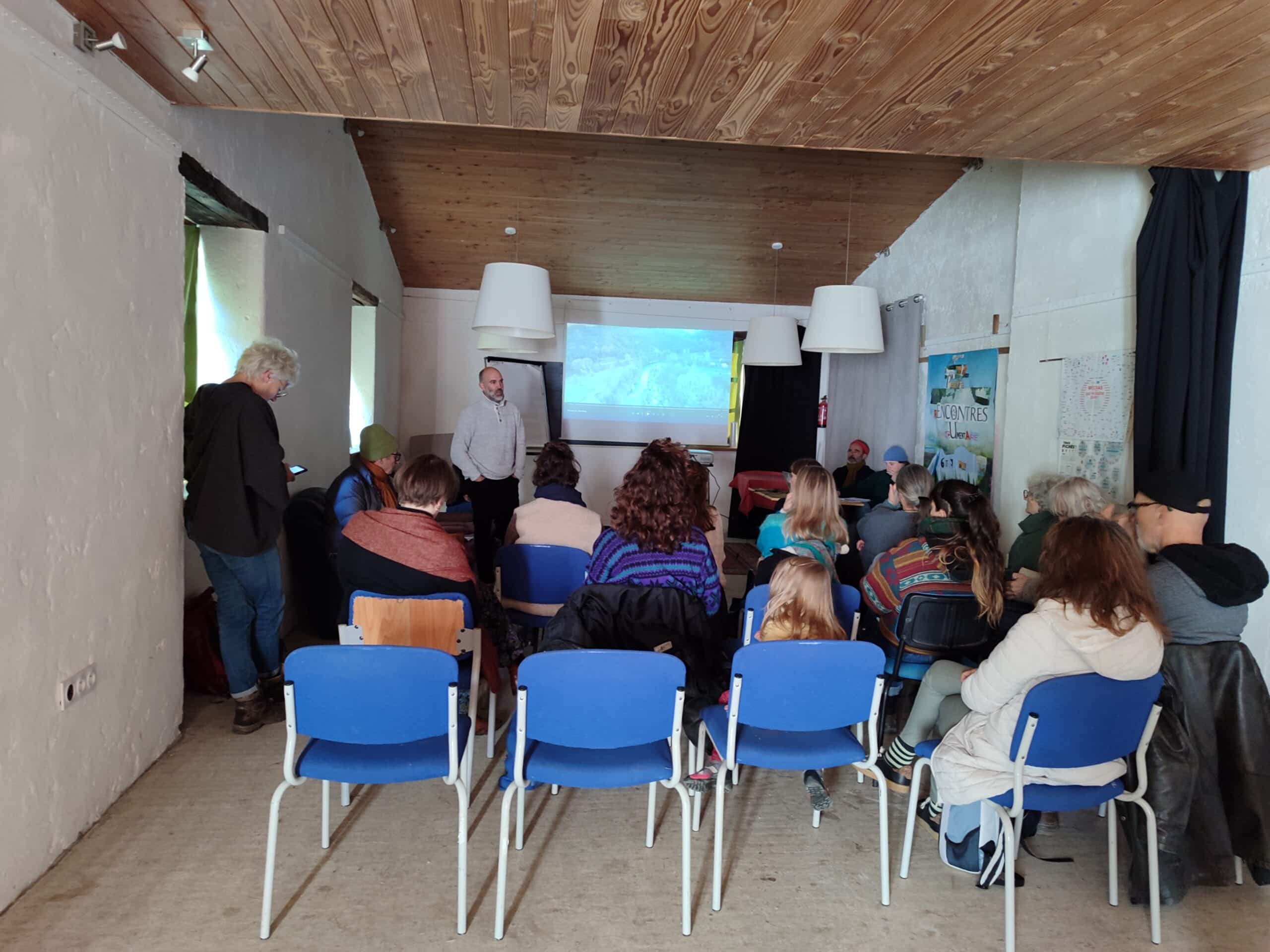 Rencontre autour de la création d'une foncière agricole en Cévennes - petite ferme de Mialet, novembre 2025
